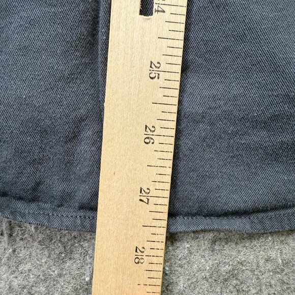 Buck Mason Shirt Men S Blue Short Sleeve Button Up Cotton Rayon - Picture 10 of 12